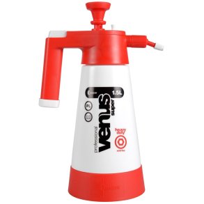 Pumpespray, Kwazar Venus Professional Super HD, 1,5 l, r�d, plast, t�ler syre