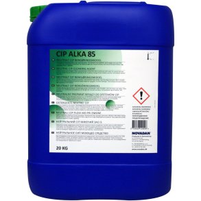 Universalreng�ring, Novadan CIP Alka 85, 20 l, CIP, uden farve og parfume *Denne vare tages ikke retur*