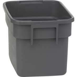 Moppeboks, Vikan ErgoClean, 26x19,2x17,7cm, 7 l, gr�, PP *Denne vare tages ikke retur*