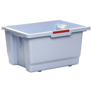 Moppeboks, Vileda Origo, 39x27,5x21cm, 15 l, gr�, rPP/PP, med farvekodeclips *Denne vare tages ikke retur*