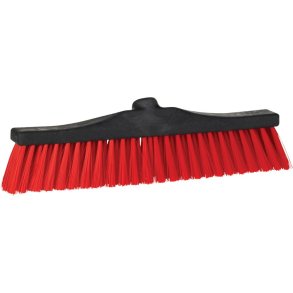 Flisekost, Vikan, sort, PP/PVC, 44 cm, stiv, 50% genanvendt plast