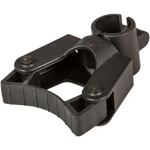 Redskabsholder, Tina Trolleys Toolflex, 70x65x35mm, sort, PP/gummi, til skaft p� 20-30 mm, til r�rmontering *Denne vare tages ikke retur*