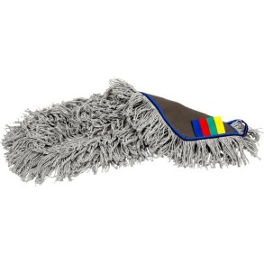 Moppe, Vileda Swep Single Finnmop, gr�, mikrofiber, 50 cm, lommer *Denne vare tages ikke retur*