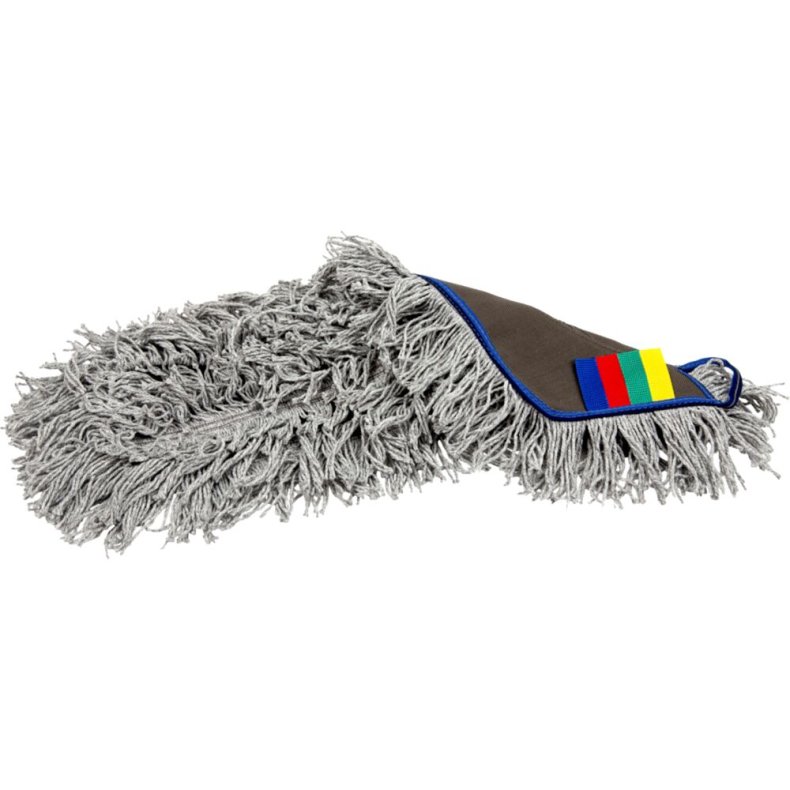 Moppe, Vileda Swep Single Finnmop, gr�, mikrofiber, 50 cm, lommer *Denne vare tages ikke retur*