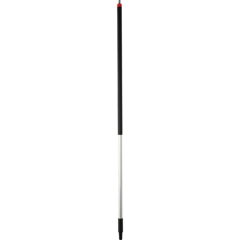 Skaft med vandgenneml�b, Vikan, 154,5cm, st�l, aluminium/PP, isoleret gribestykke, gevind, Q-kobling