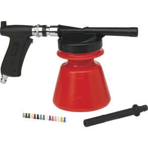 Skumspr�jte, Nito, 1,4 l, r�d, med str�ler�r