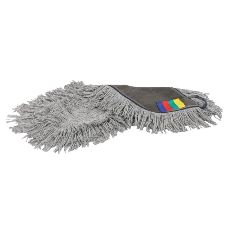 Moppe, Vileda Swep Single r-MicroTech, gr�, mikrofiber, 50 cm, lommer