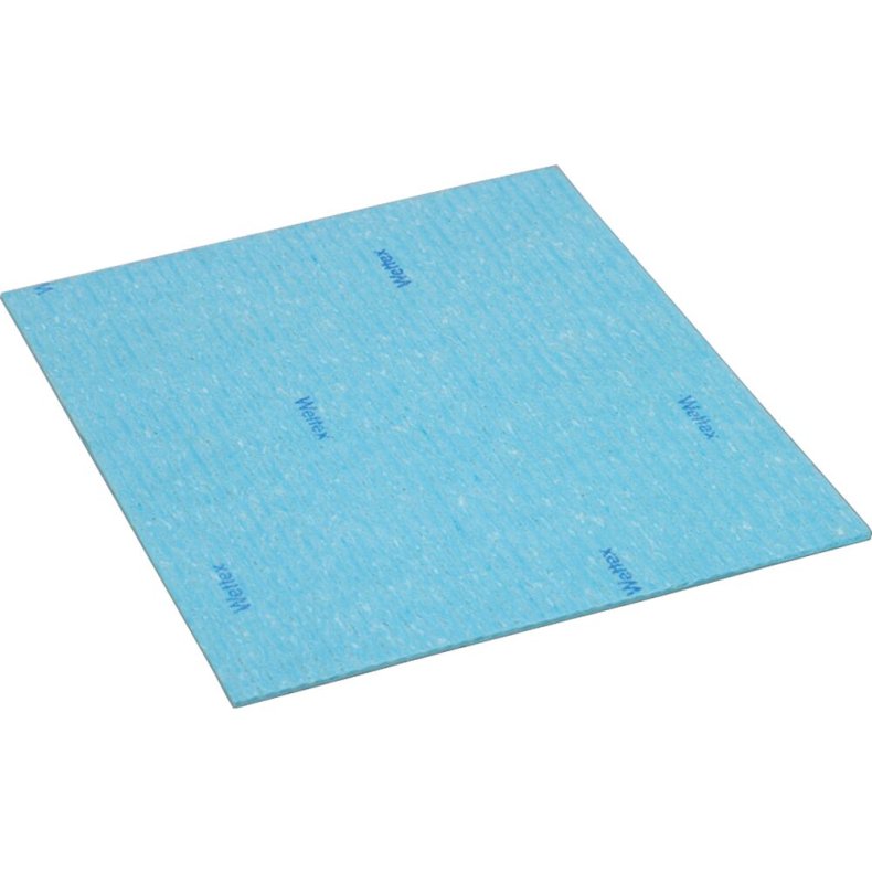 Svampeklud, Vileda Wettex Classic, 20,3x17,6cm, bl�, cellulose/bomuld