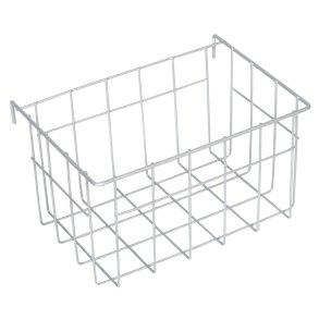 Tr�dkurv, Tina Trolleys, ERGO, 250x170x155mm, gr�, pulverlakeret st�l, med kroge, lille *Denne vare tages ikke retur*