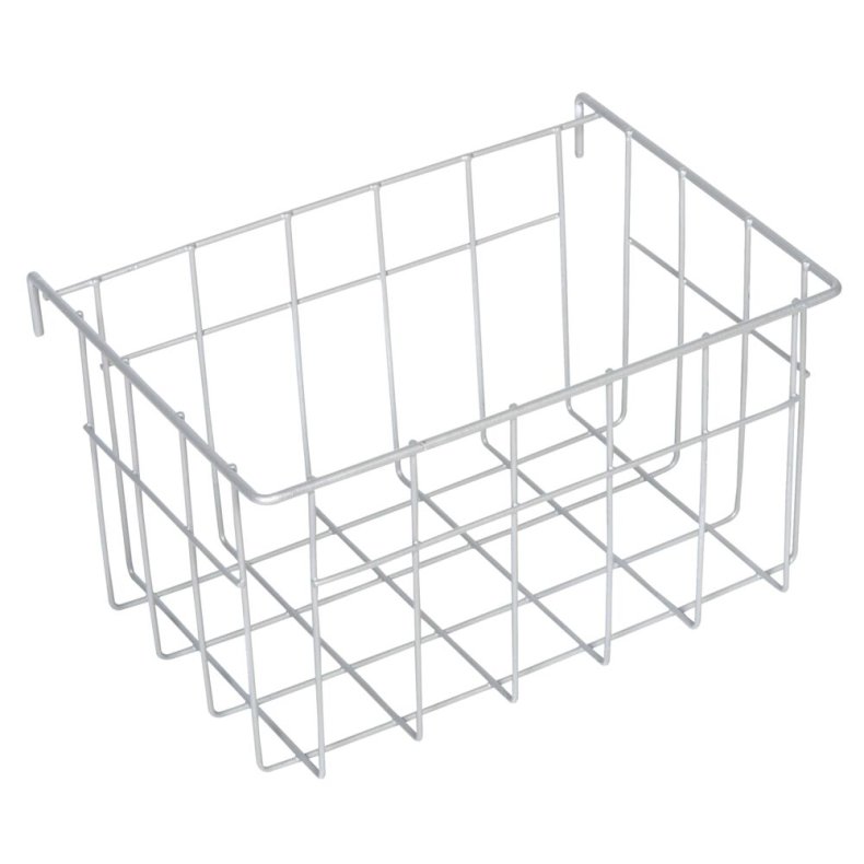 Tr�dkurv, Tina Trolleys, ERGO, 250x170x155mm, gr�, pulverlakeret st�l, med kroge, lille *Denne vare tages ikke retur*