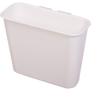 Opbevaringsboks, Tina Trolleys, 95x120x125mm, hvid, PP, lille