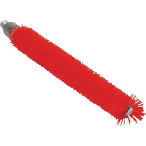 R�rrenserhoved, Vikan, 20cm, �1,2cm, r�d, polyester/PP/rustfrit st�l, medium *Denne vare tages ikke retur*
