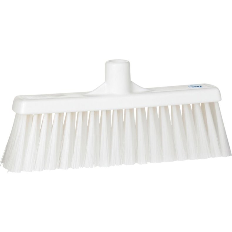 Fejekost, Vikan, hvid, polyester/PP/rustfrit st�l, 31 cm, medium