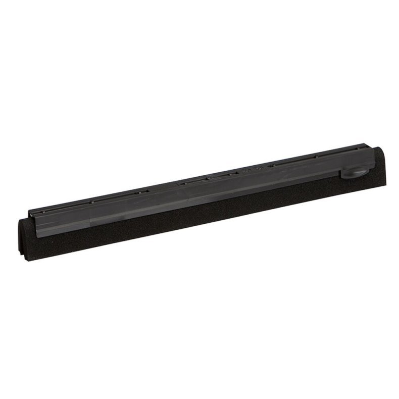 Udskiftningskassette til gulvskraber, Vikan, 40x3x4,5cm, sort, PP/gummi, 40 cm, med dobbeltblad *Denne vare tages ikke retur*
