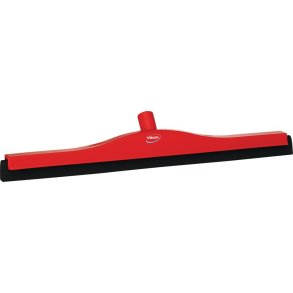 Gulvskraber, Vikan, 60x8,5x11,5cm, r�d, cellegummi/PP, 60 cm, med dobbeltblad *Denne vare tages ikke retur*