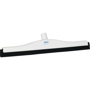 Gulvskraber, Vikan, 50x7x11,5cm, hvid, cellegummi/PP, 50 cm, med dobbeltblad