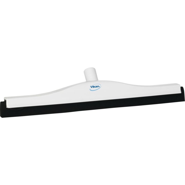Gulvskraber, Vikan, 50x7x11,5cm, hvid, cellegummi/PP, 50 cm, med dobbeltblad