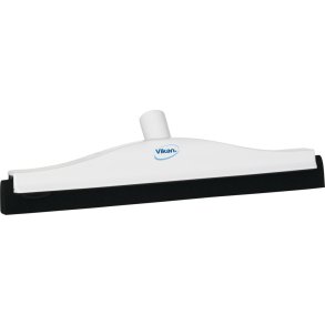 Gulvskraber, Vikan, 40x9x11cm, hvid, cellegummi/PP, 40 cm, med dobbeltblad
