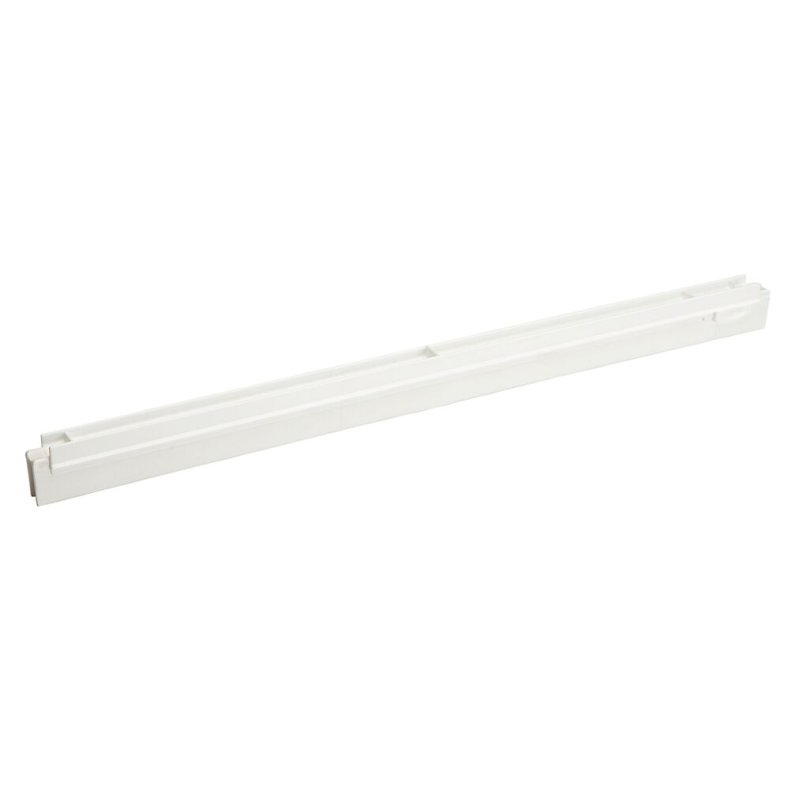 Udskiftningskassette til gulvskraber, Vikan, 60x2,5x4,5cm, hvid, PP/TPE, 60 cm