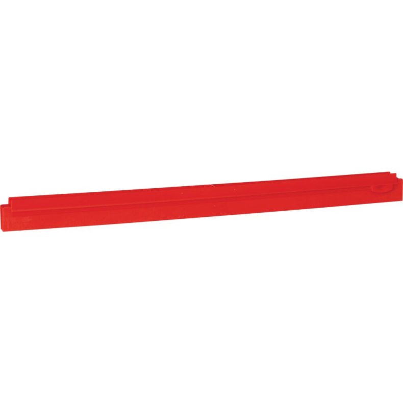 Udskiftningskassette til gulvskraber, Vikan, 60x2,5x4,5cm, r�d, PP/TPE, 60 cm *Denne vare tages ikke retur*