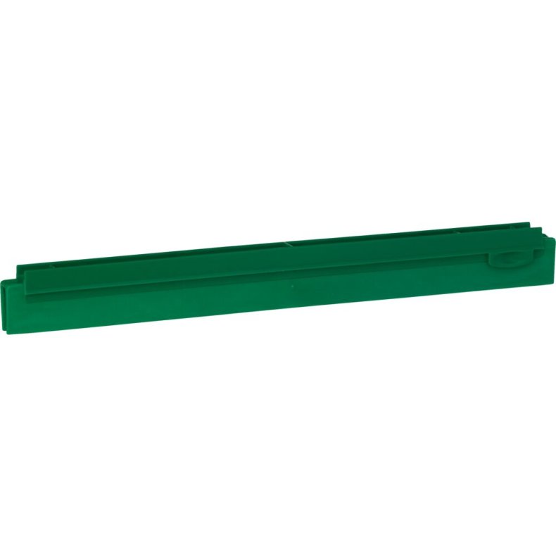 Udskiftningskassette til gulvskraber, Vikan, 40x3x4,5cm, gr�n, PP/TPE, 40 cm *Denne vare tages ikke retur*