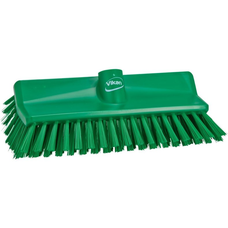 High-low b�rste, Vikan, 26,5x15x10cm, gr�n, polyester/PP/rustfrit st�l, 26,5 cm, medium *Denne vare tages ikke retur*