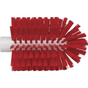R�rb�rstehoved, Vikan, 17cm, �10cm, r�d, polyester/PP/rustfrit st�l, medium *Denne vare tages ikke retur*