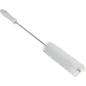 R�rrenser, Vikan, 50cm, �4cm, hvid, polyester/PP/rustfrit st�l, stiv