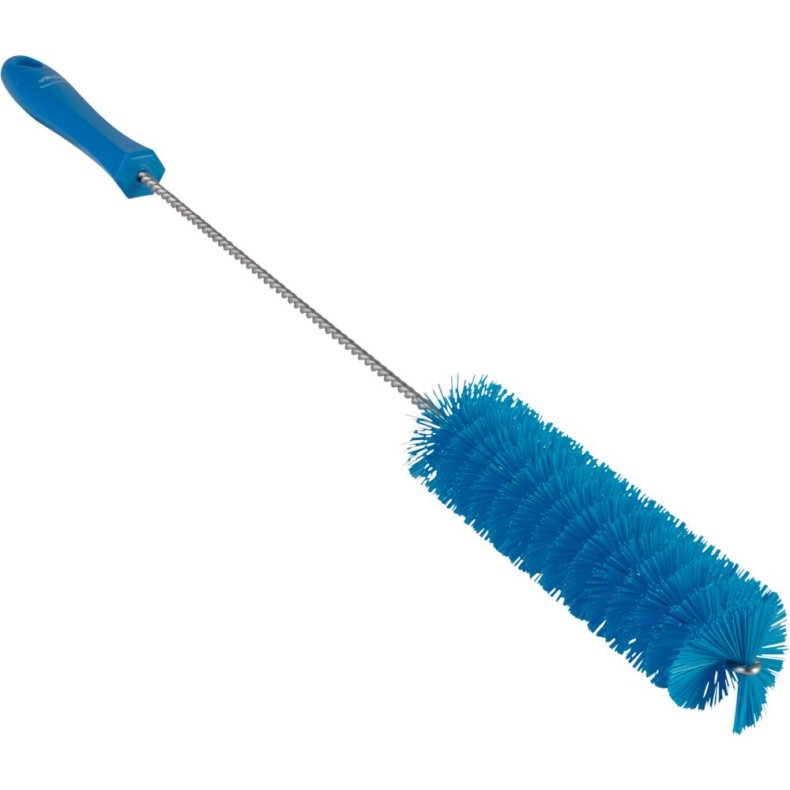 R�rrenser, Vikan, 50cm, �4cm, bl�, polyester/PP/rustfrit st�l, stiv
