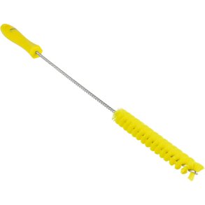 R�rrenser, Vikan, 50cm, �2cm, gul, polyester/PP/rustfrit st�l, medium *Denne vare tages ikke retur*