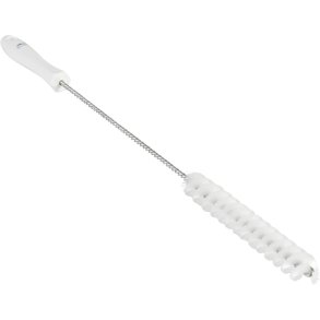 R�rrenser, Vikan, 50cm, �2cm, hvid, polyester/PP/rustfrit st�l, medium
