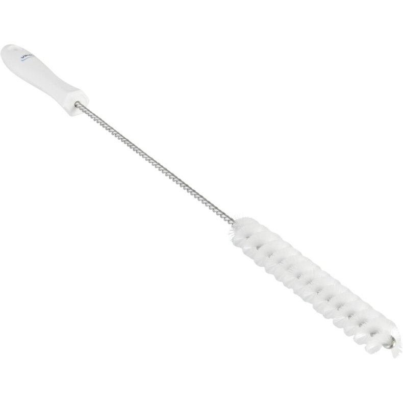 R�rrenser, Vikan, 50cm, �2cm, hvid, polyester/PP/rustfrit st�l, medium