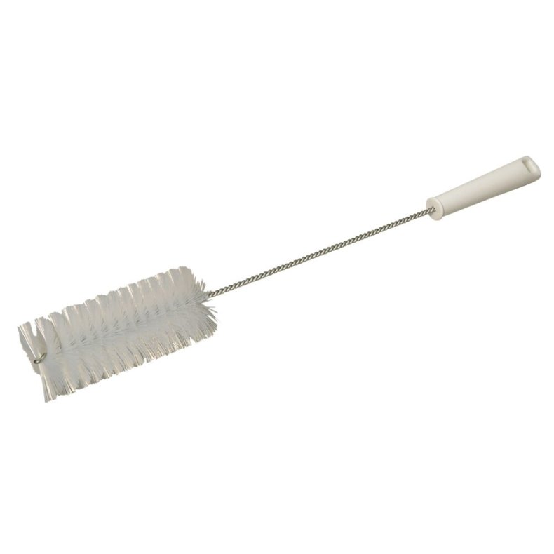 R�rrenser, Vikan, 50cm, �6cm, hvid, polyester/PP/rustfrit st�l, medium