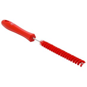 R�rrenser, Vikan, 31cm, �1,5cm, r�d, polyester/PP/rustfrit st�l, stiv *Denne vare tages ikke retur*