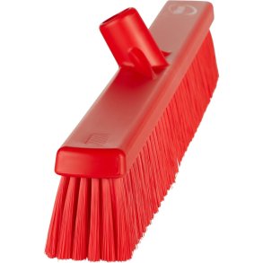Fejekost, Vikan, r�d, polyester/PP/rustfrit st�l, 61 cm, bl�d