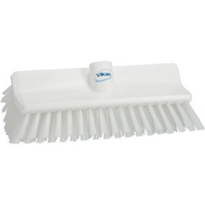 High-low b�rste, Vikan, 26,5x15x10cm, hvid, polyester/PP/rustfrit st�l, 26,5 cm, medium