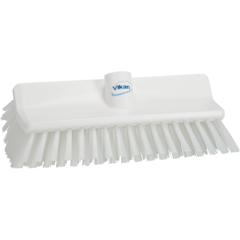 High-low b�rste, Vikan, 26,5x15x10cm, hvid, polyester/PP/rustfrit st�l, 26,5 cm, medium