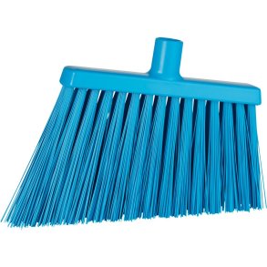 Fejekost, Vikan, bl�, polyester/PP/rustfrit st�l, 29 cm, meget stiv *Denne vare tages ikke retur*