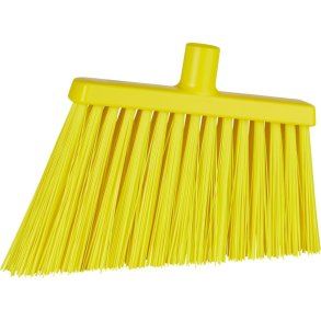 Fejekost, Vikan, gul, polyester/PP/rustfrit st�l, 29 cm, meget stiv *Denne vare tages ikke retur*