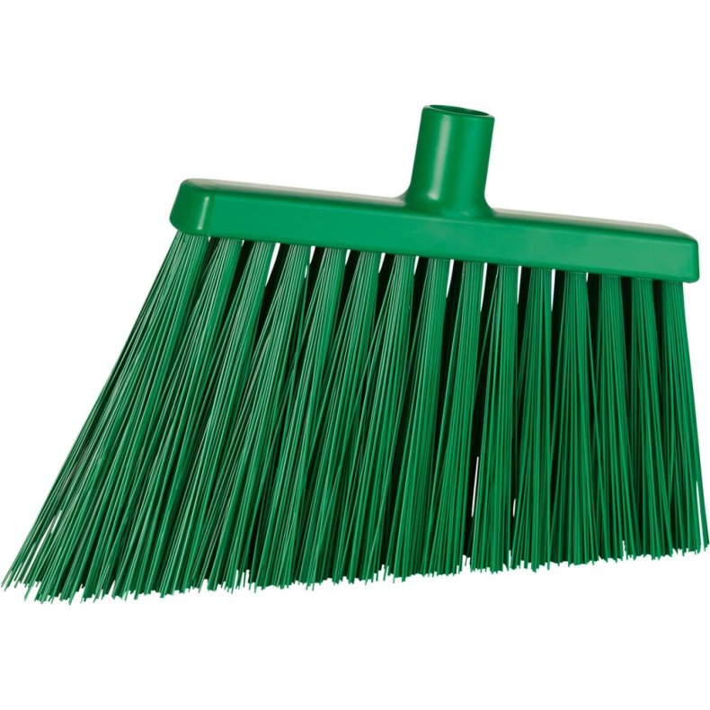 Fejekost, Vikan, gr�n, polyester/PP/rustfrit st�l, 29 cm, meget stiv *Denne vare tages ikke retur*