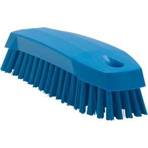 K�rneb�rste, Vikan, 16,5x5x4,5cm, bl�, polyester/PP, 16,5 cm, medium