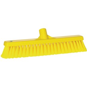 Fejekost, Vikan, gul, PP/rustfrit st�l, 41 cm, bl�d, spaltet *Denne vare tages ikke retur*