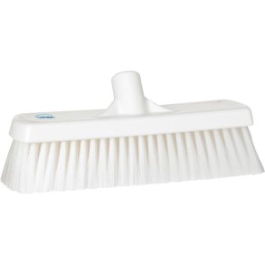 Fejekost, Vikan, hvid, polyester/PP/rustfrit st�l, 30 cm, medium *Denne vare tages ikke retur*