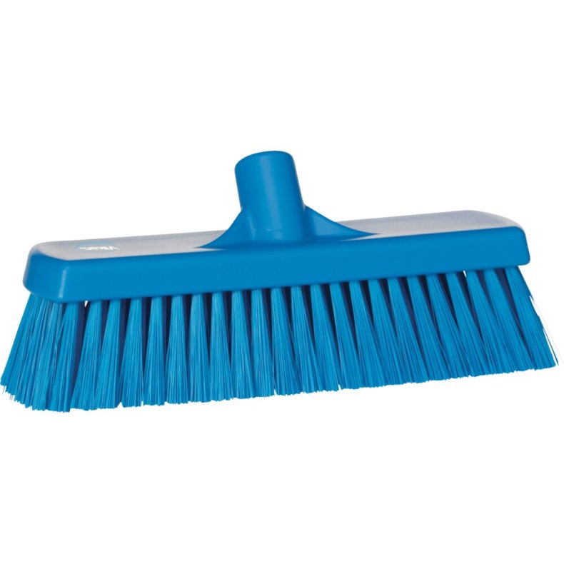 Fejekost, Vikan, bl�, polyester/PP/rustfrit st�l, 30 cm, medium *Denne vare tages ikke retur*