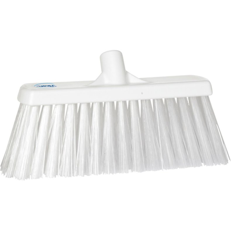 Fejekost, Vikan, hvid, polyester/PP/rustfrit st�l, 33 cm, meget stiv *Denne vare tages ikke retur*