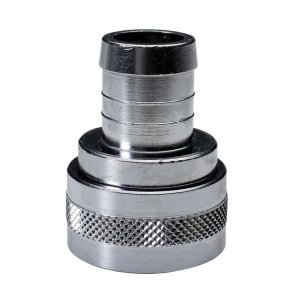 Slangekobling, Nito, 16,2x6,6x5,3cm, gr�, 3/4 tommer, forkromet messing *Denne vare tages ikke retur*