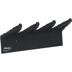 V�goph�ng til redskaber, Vikan, 24x17x6cm, sort, PP, 3 redskaber *Denne vare tages ikke retur*
