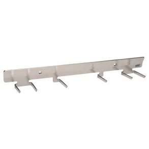 V�goph�ng til redskaber, Vikan, 47x8x6cm, gr�, rustfrit st�l, 6 redskaber *Denne vare tages ikke retur*