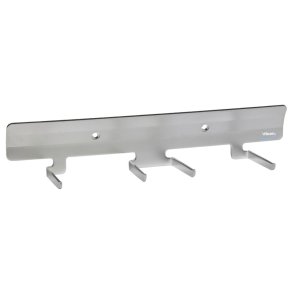 V�goph�ng til redskaber, Vikan, 32x8x6,5cm, gr�, rustfrit st�l, 4 redskaber *Denne vare tages ikke retur*