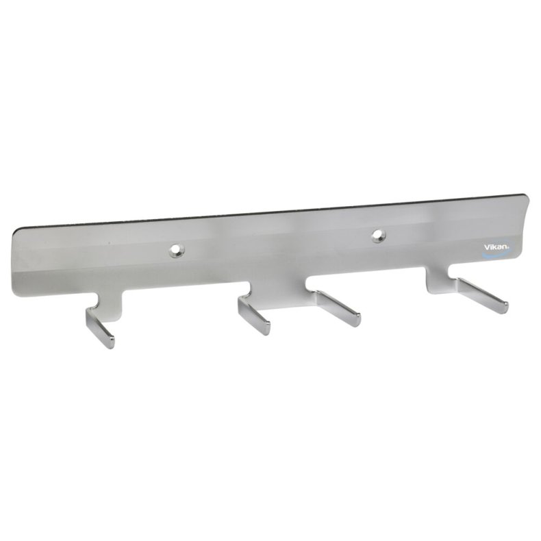 V�goph�ng til redskaber, Vikan, 32x8x6,5cm, gr�, rustfrit st�l, 4 redskaber *Denne vare tages ikke retur*